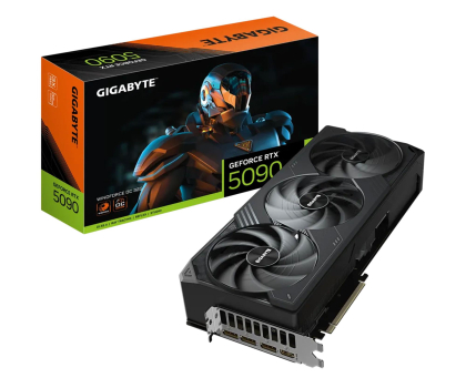 Karta graficzna GIGABYTE GeForce RTX 5090 Windforce OC 32GB GDDR7 DLSS4 GV-N5090WF3OC-32GD